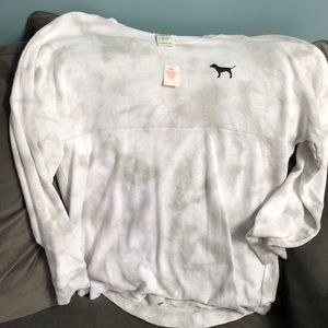 NWT Pink sweatshirt tie dye